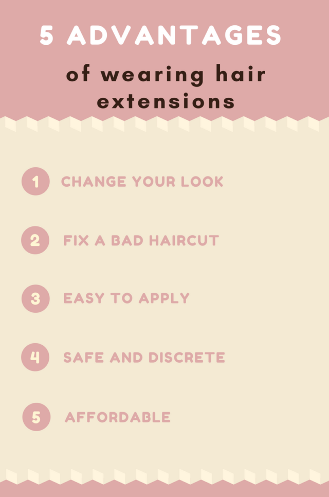 5 advantages of hair extensions