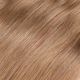 18 inch Ponytail Human Hair Honey Brown #12 125g