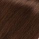 18 inch Invisible Wire Human Hair Chocolate Brown #4 85g