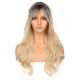 DM2031262-v4 - Long Ombre Blonde Synthetic Hair Wig With Bangs [FINAL SALE]