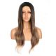 DM2031290-v4 - Long Light Highlighted Brown Synthetic Hair Wig [FINAL SALE]