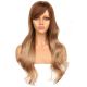 DM2031335-v4 - Long Ombre Brown Blonde Synthetic Hair Wig With Bangs [FINAL SALE]