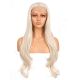 G1611007C-v3 - Long Gray White Synthetic Hair Wig [FINAL SALE]