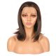 G1611229-v3 - Short Brunette Brown Synthetic Hair Wig [FINAL SALE]