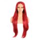 G1707251C-v3 - Long Red Synthetic Hair Wig  [FINAL SALE]