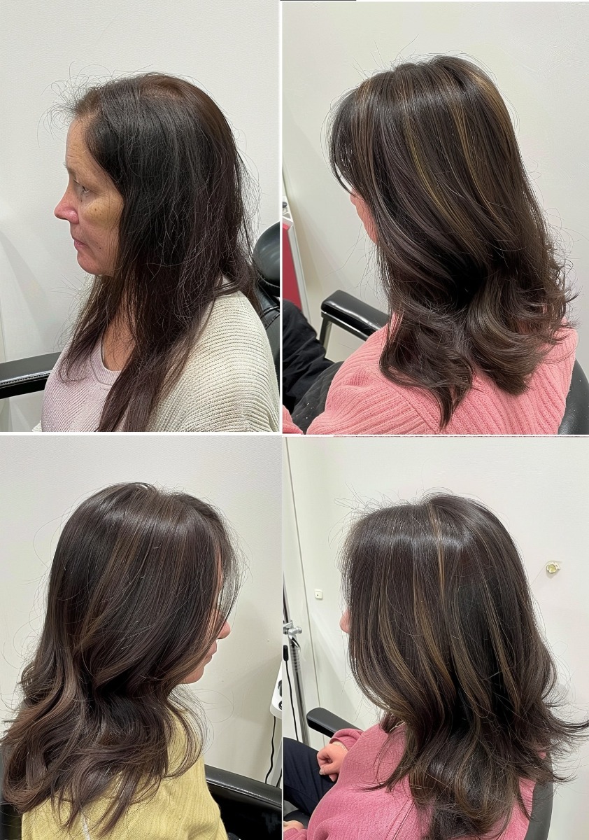 Before After USA Hair Extensions